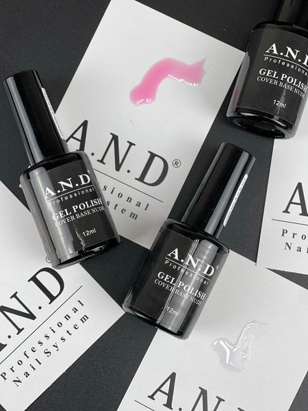 Кольорова база AND Professional Cover Base 08, 12 мл 9078 фото