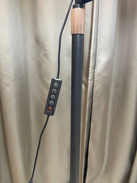 Бестеневая напольная LED-лампа HD-M40X, 36 Вт, Черная 0203 фото