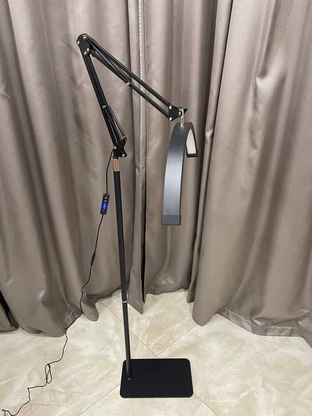 Бестеневая напольная LED-лампа HD-M40X, 36 Вт, Черная 0203 фото
