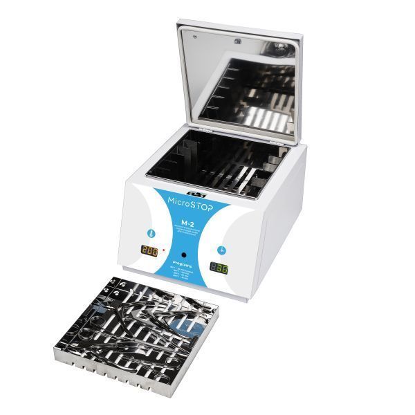 ВИСОКОТЕМПЕРАТУРНА СУХОЖАРОВА ШАФА ДЛЯ СТЕРИЛІЗАЦІЇ MICROSTOP M2 410 фото